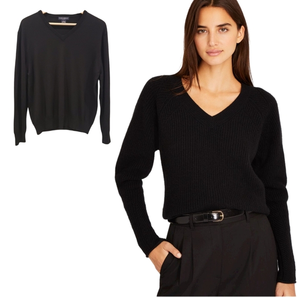 Daniel Cremieux Sweaters - $20//Daniel Cremieux Luxury Wool/Cashmere Knit Vneck Sweater Unisex